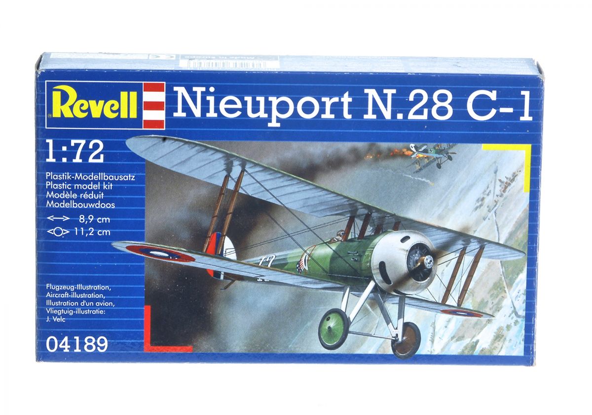 NIEUPORT N.28 C-1 WWI FIGHTER - REVELL 1/72 scale