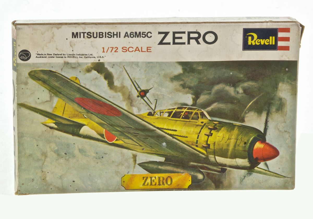 MITSUBISHI A6M5C ZERO - REVELL 1/72 scale